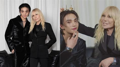 donatella versace hyunjin